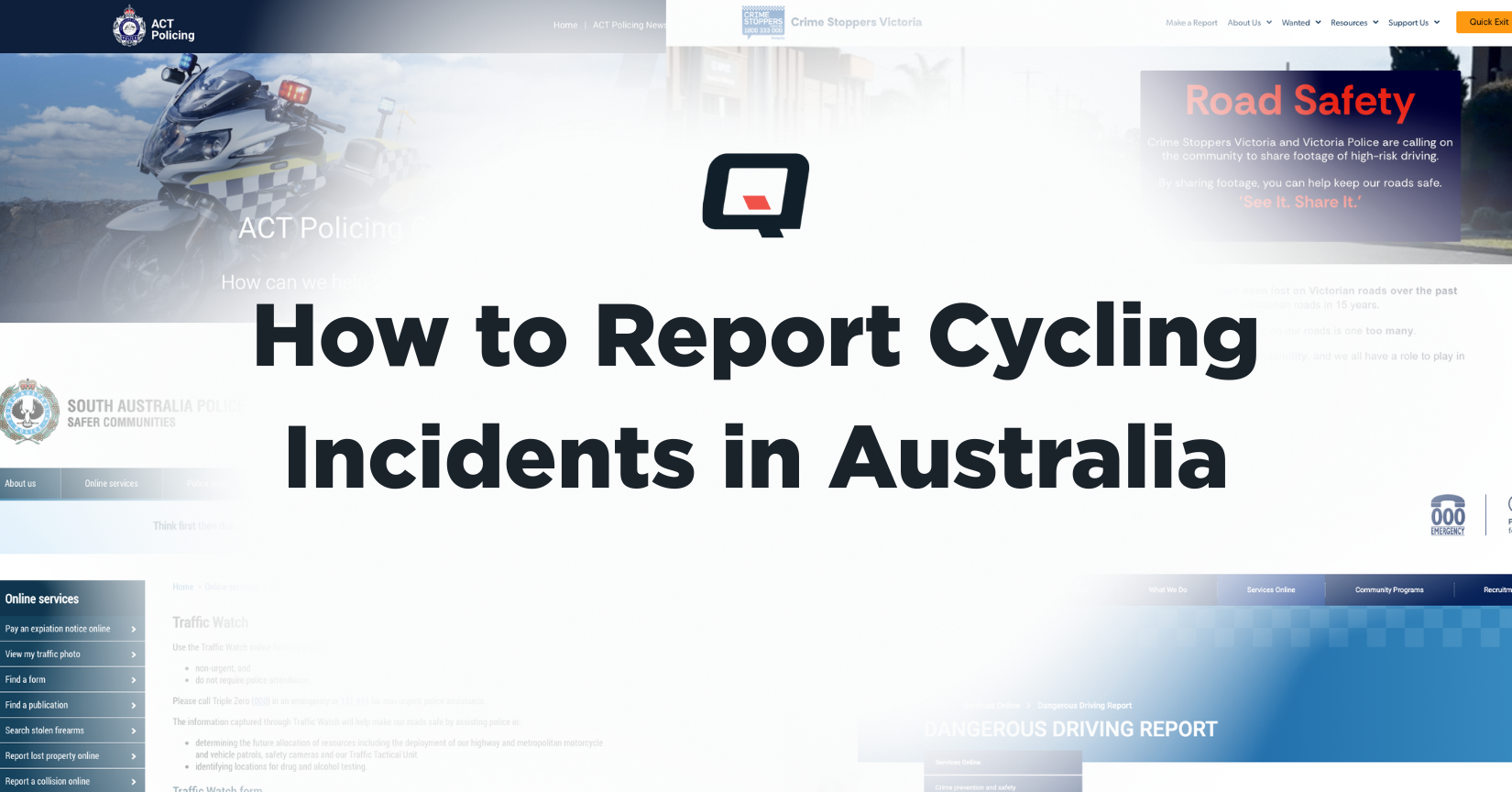 How to Report Cycling Incidents in Australia (State-by-State Guide)