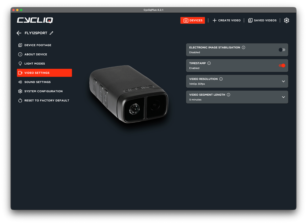 CycliqPlus Cycling Safety Software - Cycliq® Australia