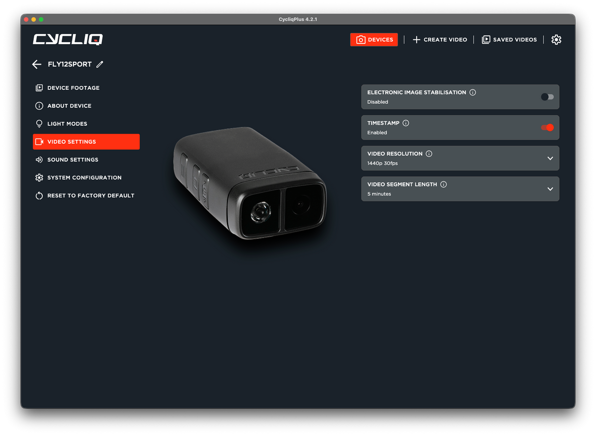 CycliqPlus Cycling Safety Software - Cycliq® Australia